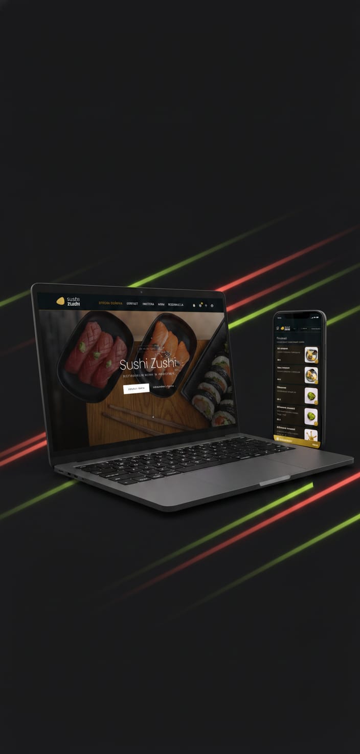 Realizacja: Sushi Zushi — strona z zamówieniami online