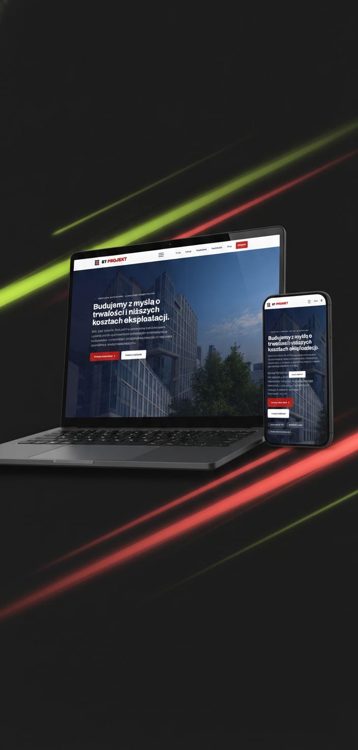 Realizacja: Bau und Technik — strona firmy budowlanej